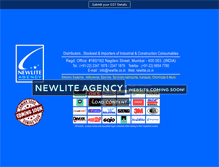 Tablet Screenshot of newlite.co.in
